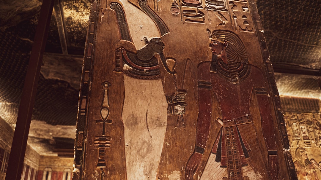 Every surface in the Tomb of Seti I is adorned with intricate carvings.